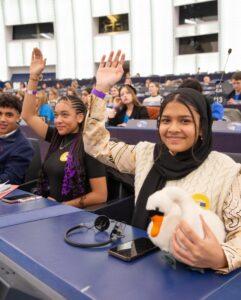 Cherwell at Euroscola 2023