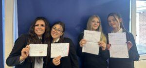 Pen pal exchange with pupils from a Spanish school