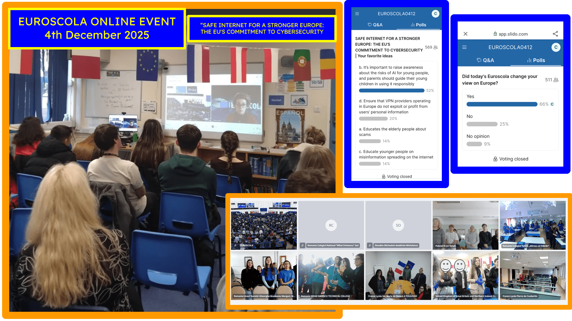 Priestley participate in Euroscola online