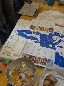 European games at the Christmas Fair