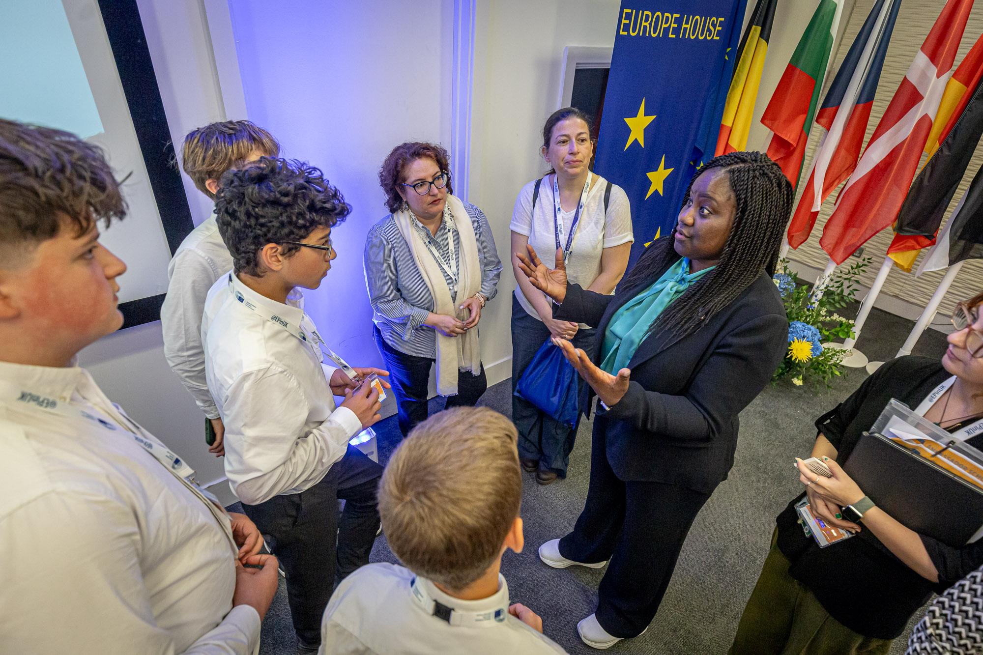 European Parliament Ambassador Schools networking event at UK Parliament & Europe House