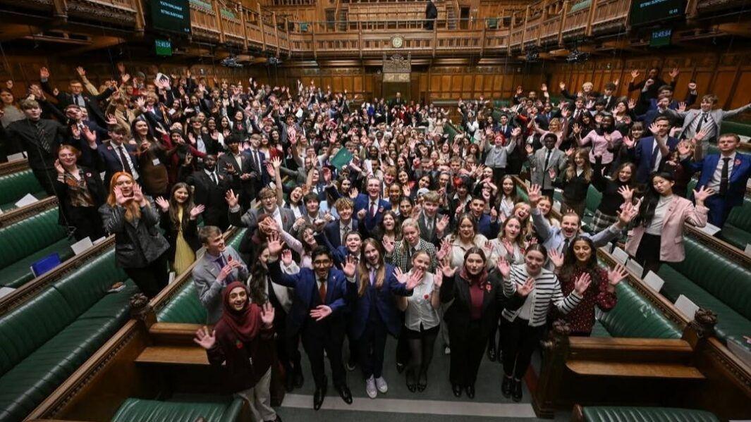 Carmel Student Represents St Helens Youth Council in House of Commons Debates