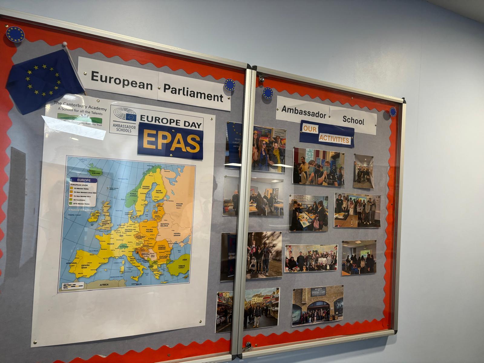 Info Point creation as part of Europe Day celebration