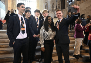 Taking part in Youth Summit at UK Parliament
