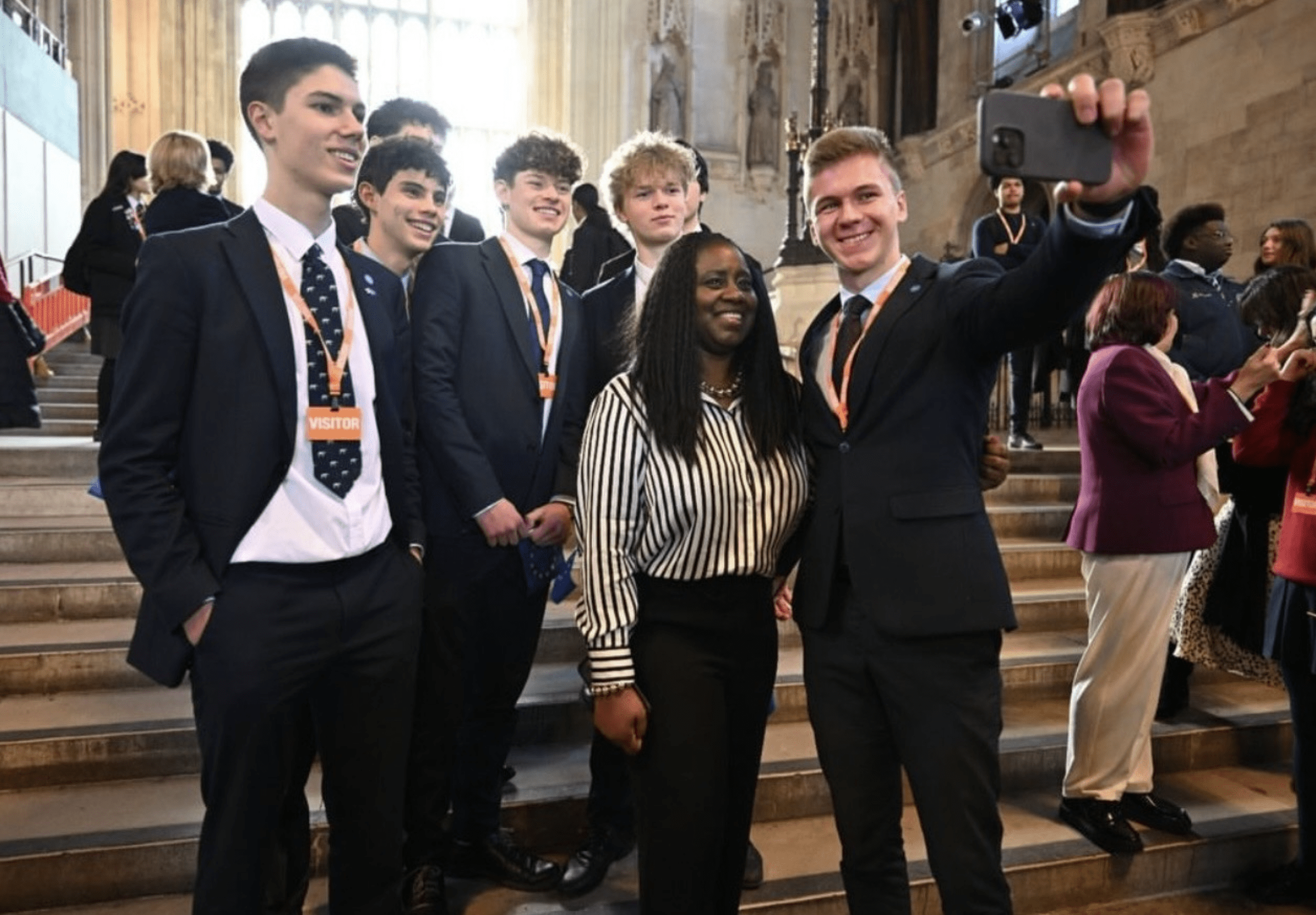 Taking part in Youth Summit at UK Parliament