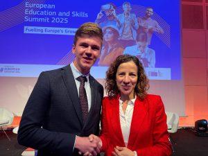 Our President participated in the European Educational and Skills Summit 2025