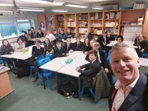 Visit from Luke Pollard M.P.