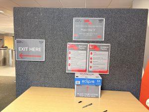 Make Your Mark! Junior ambassadors help organise voting week at USP College.